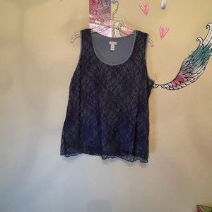 COPY - Women's Chico's Lace Tank Top